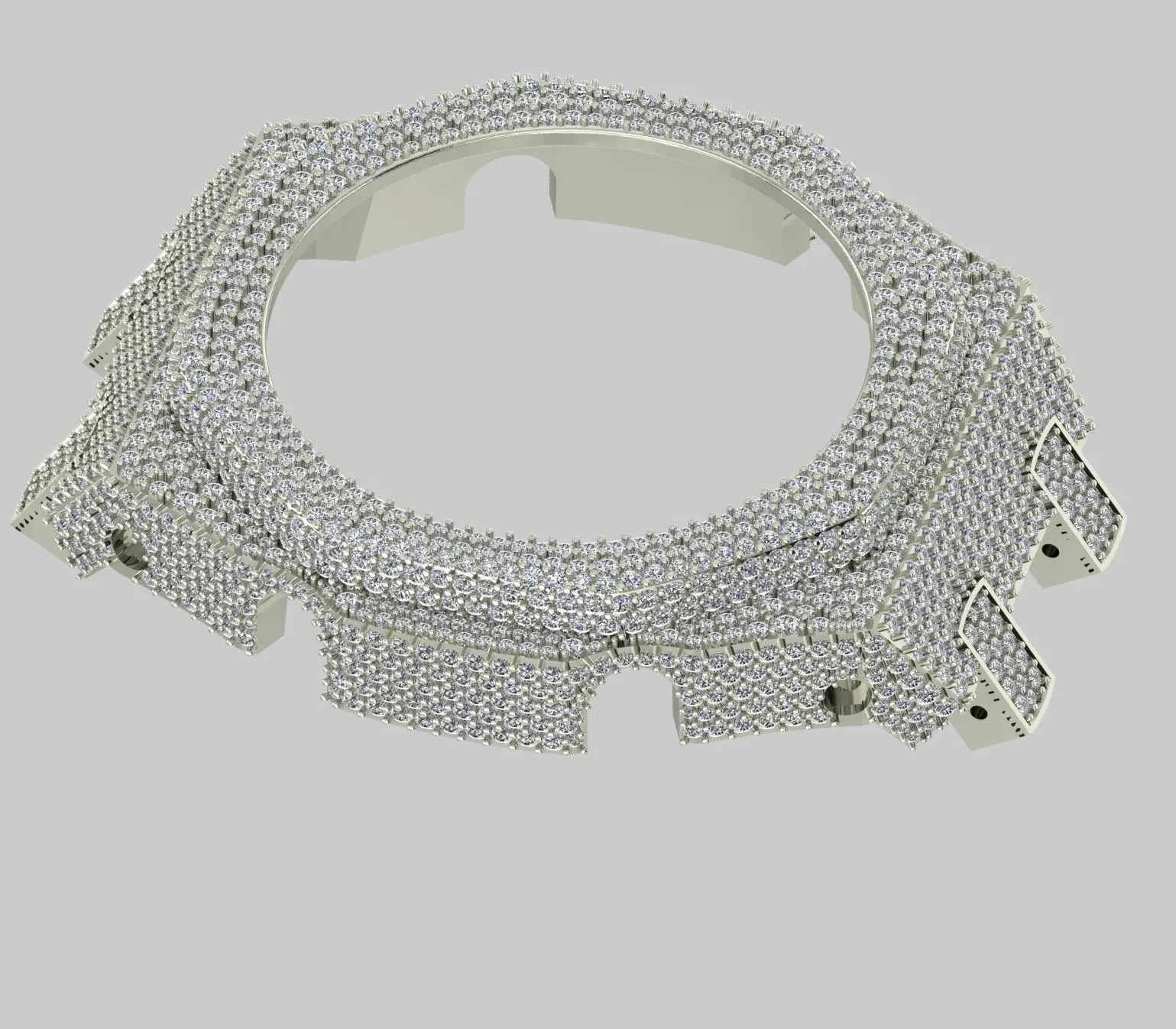 G-Shock case 3D print model AP styel  3D print model 3D print model_4