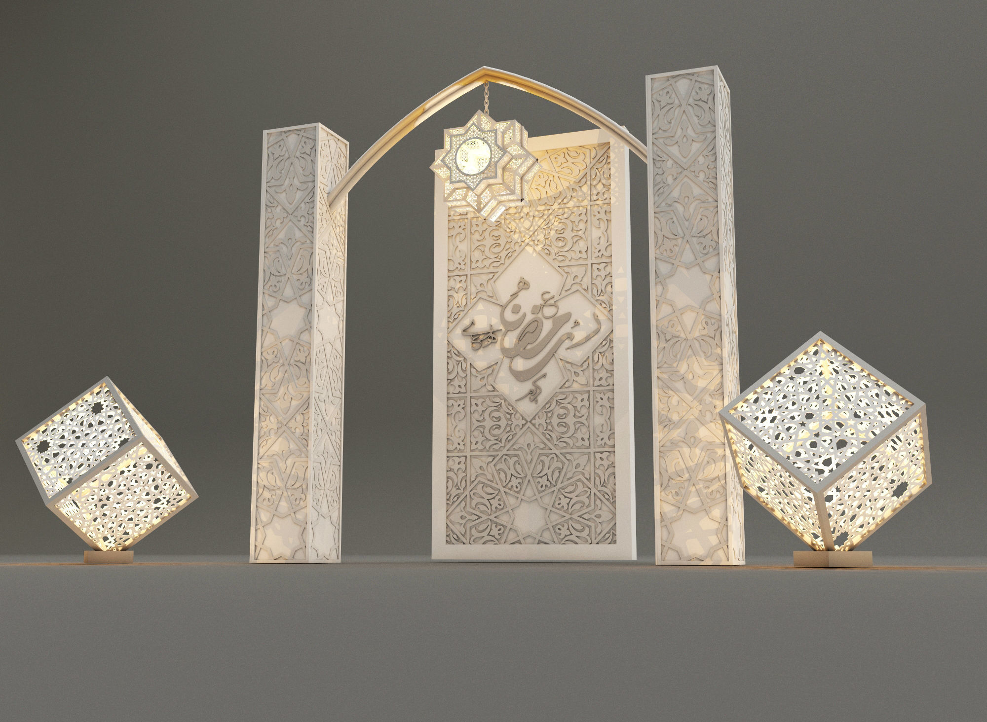 Islamic Decoration2 3D model_2