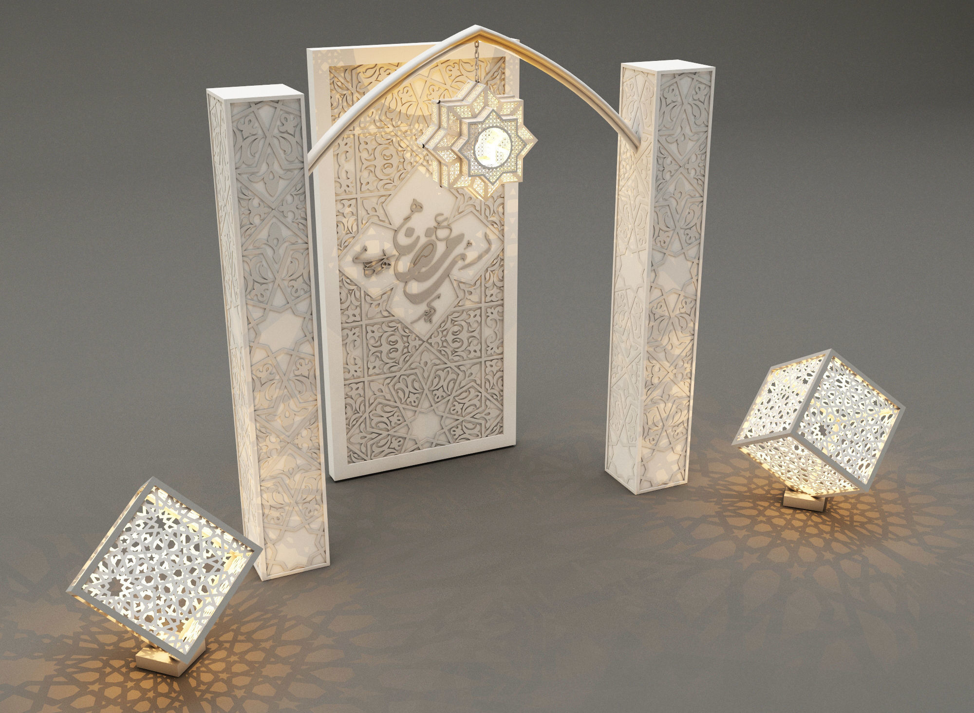 Islamic Decoration2 3D model_3