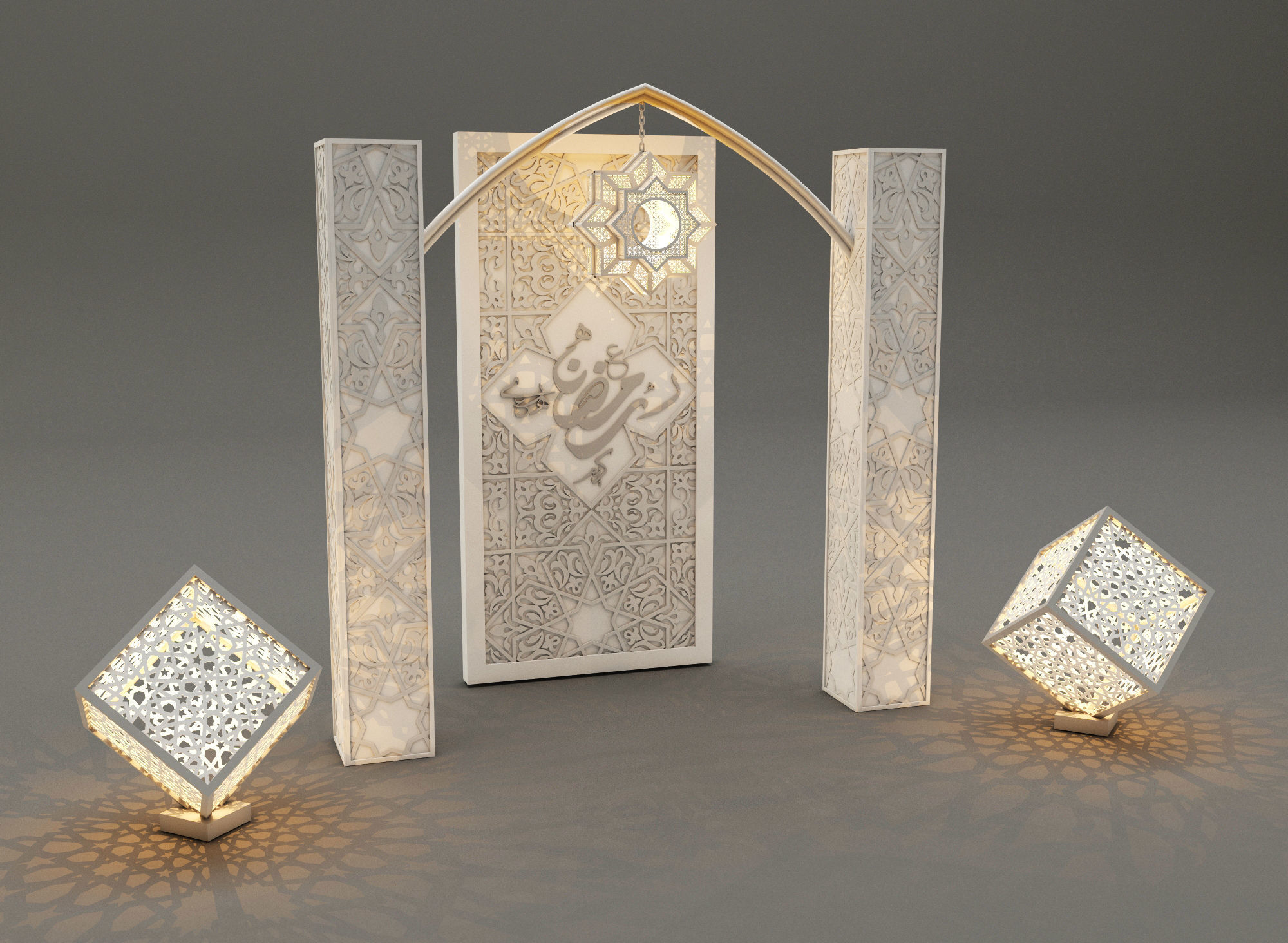 Islamic Decoration2 3D model_4