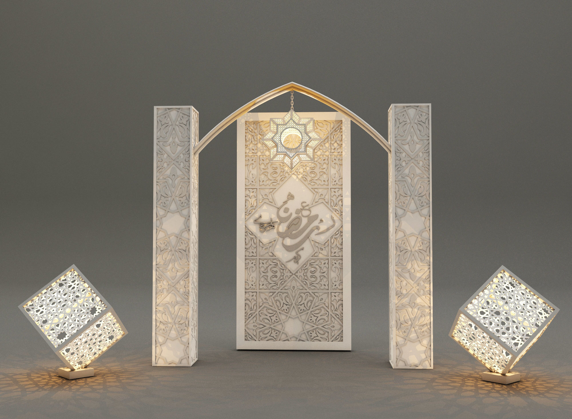 Islamic Decoration2 3D model_1