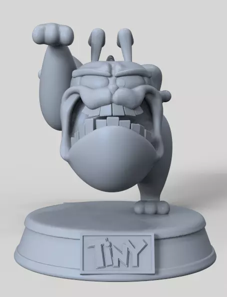 TINY BULLDOG FROM TOM AND JERRY-PARTS AND COMPLETE 3D print model_21