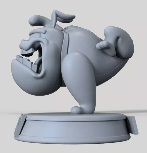 TINY BULLDOG FROM TOM AND JERRY-PARTS AND COMPLETE 3D print model_16