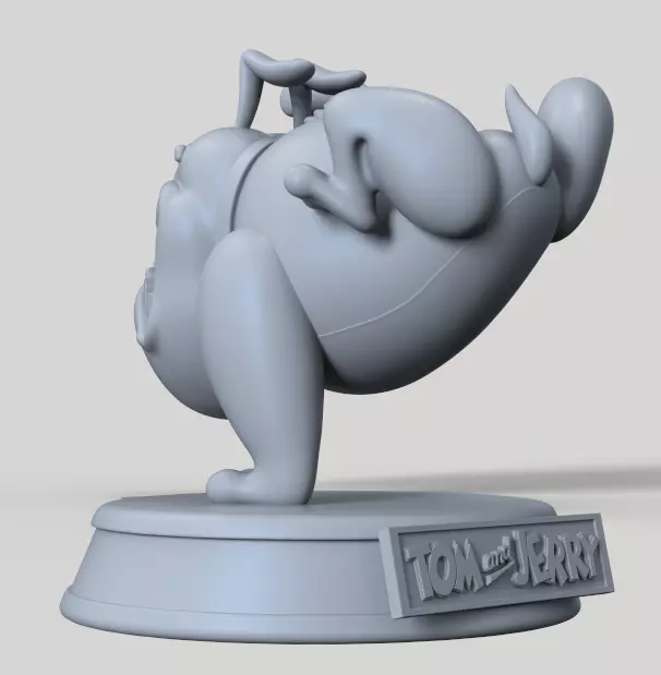 TINY BULLDOG FROM TOM AND JERRY-PARTS AND COMPLETE 3D print model_17