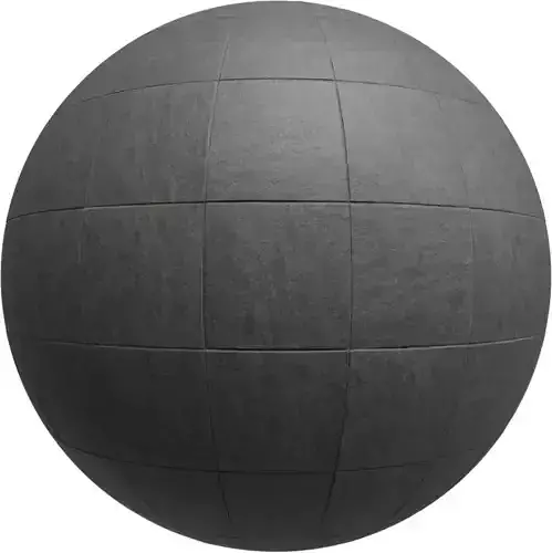 Graphite Slate Floor Tiles PBR Texture 