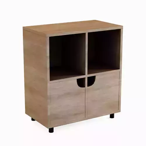 Simple Bookcase A 02