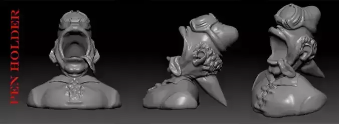 Pen Holder Free 3D model