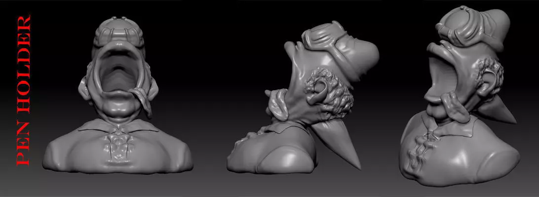 Pen Holder Free 3D model
