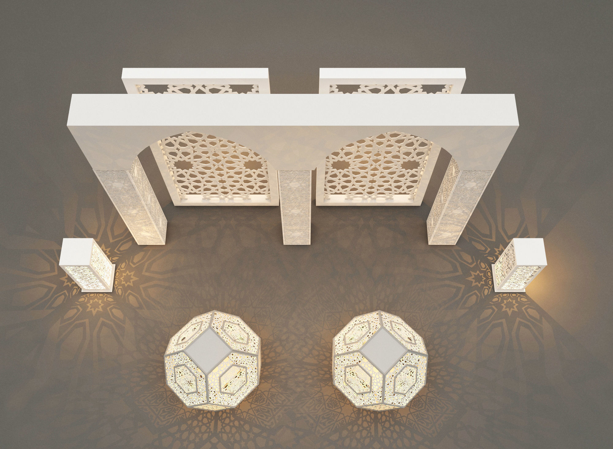 Islamic Decoration1 3D model_2