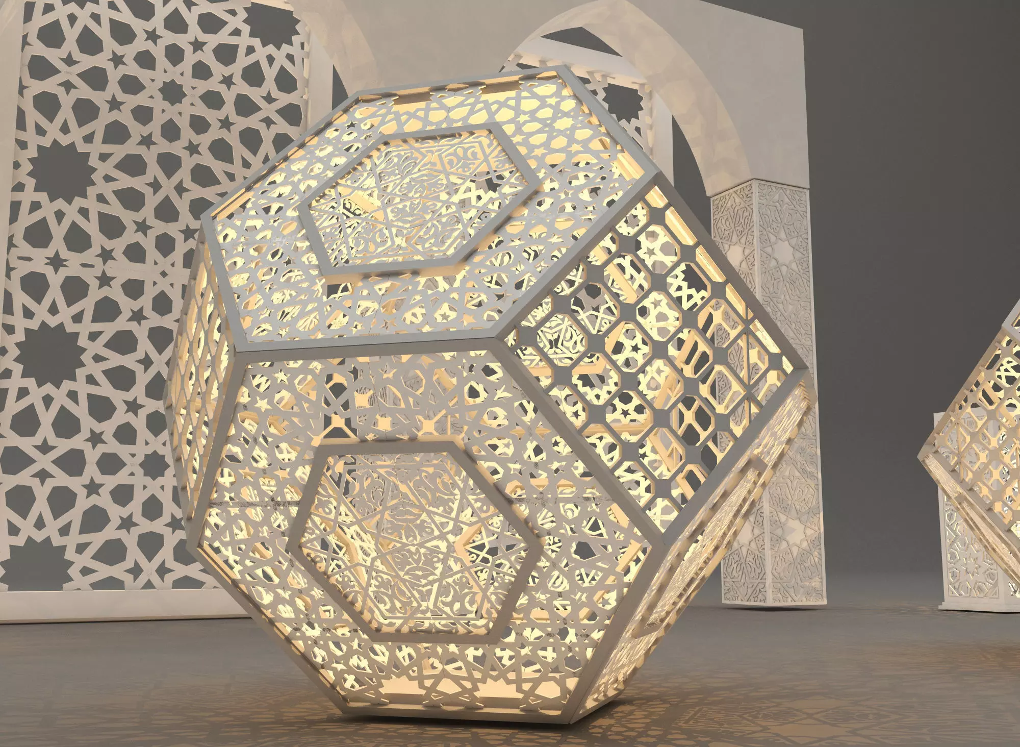 Islamic Decoration1 3D model_0