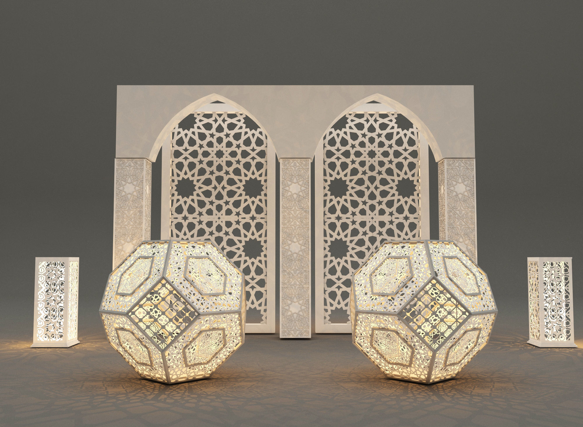 Islamic Decoration1 3D model_3
