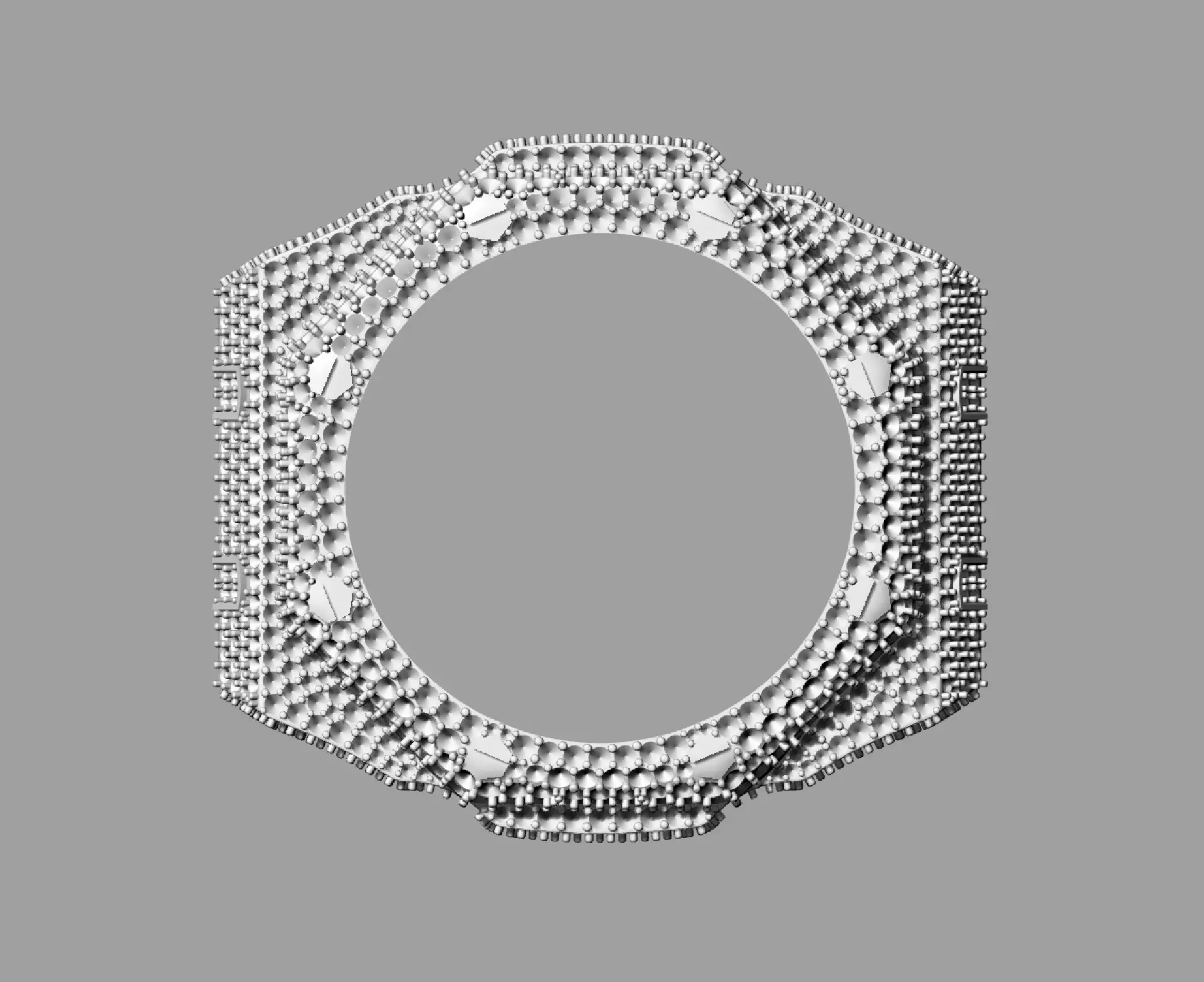 G-Shock case 3D print model AP styel2  3D print model 3D print model_10