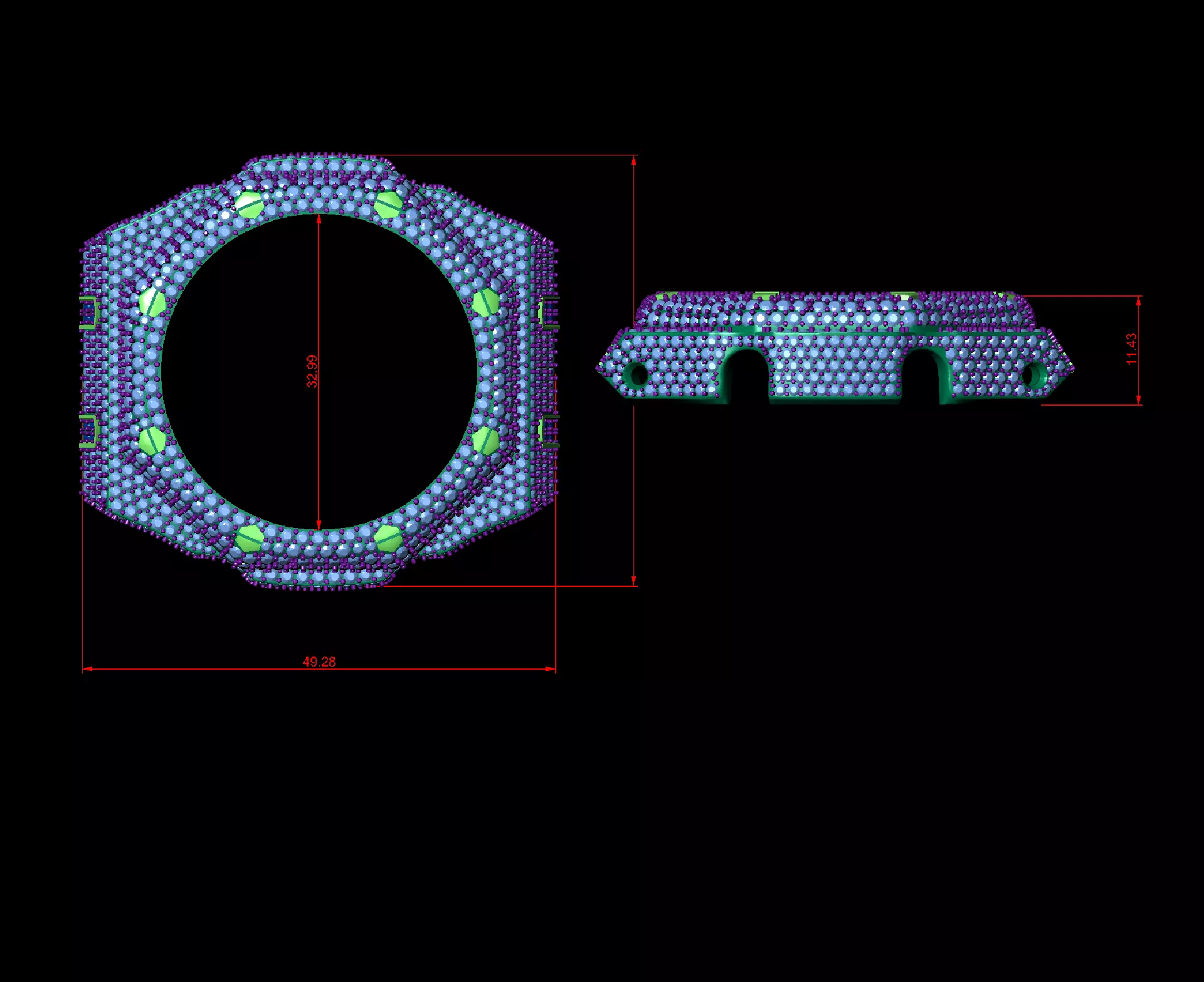 G-Shock case 3D print model AP styel2  3D print model 3D print model_7