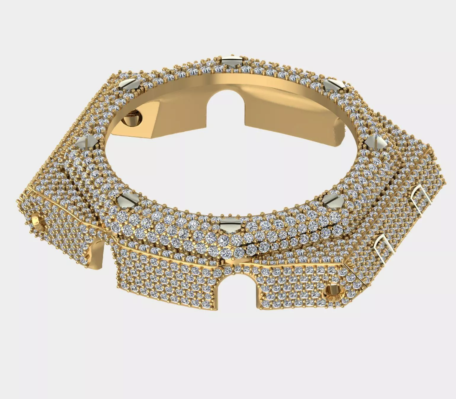 G-Shock case 3D print model AP styel2  3D print model 3D print model_0