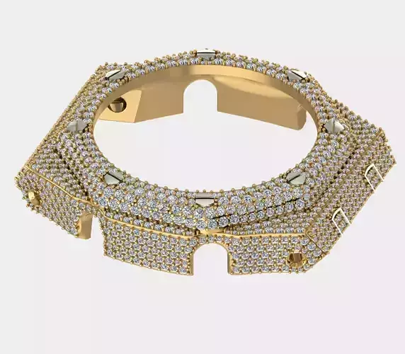 G-Shock case 3D print model AP styel2  3D print model