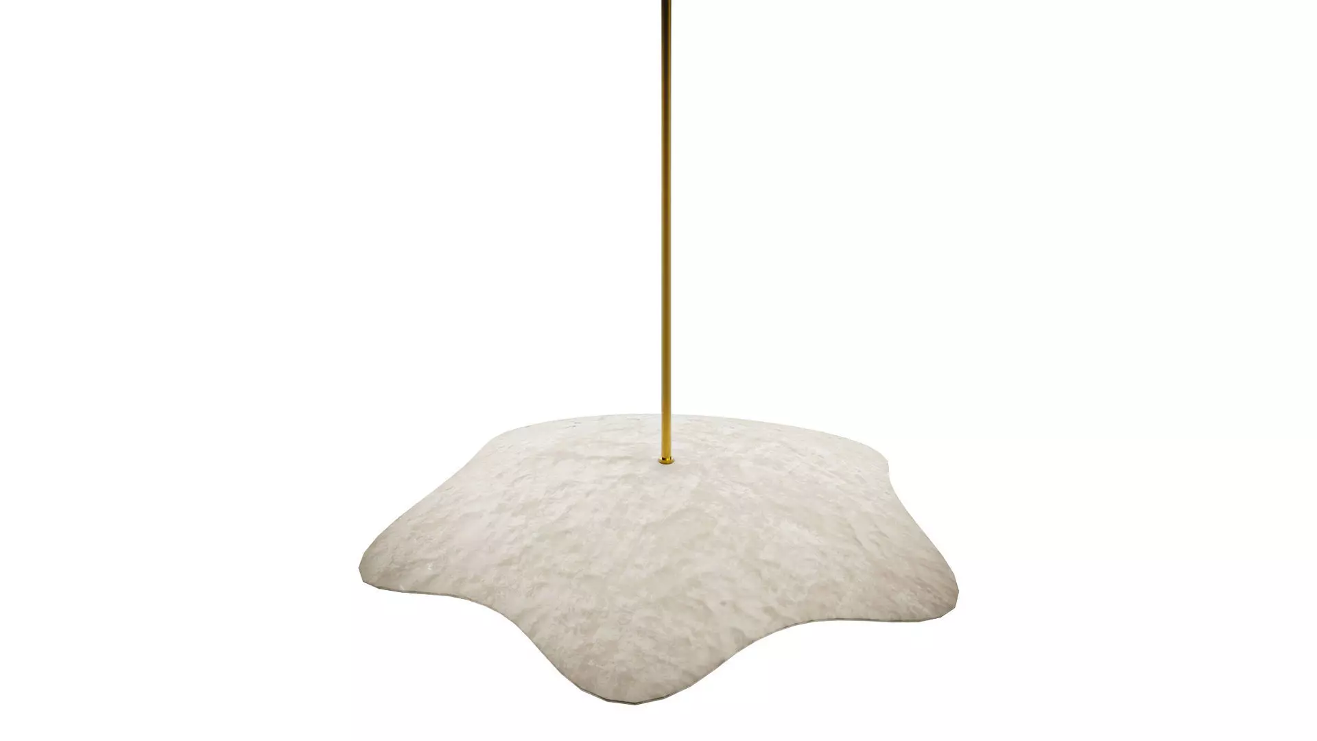 Soft Petal Pendant Light 3D model_1
