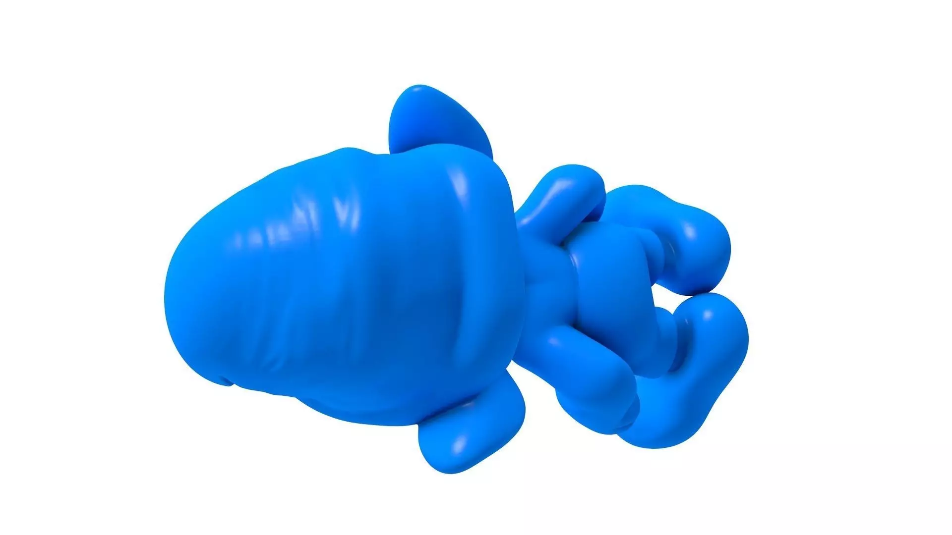 smurfs -  smurfs stl -  Papa Smurf -  Hefty Smurf  3D print model_1