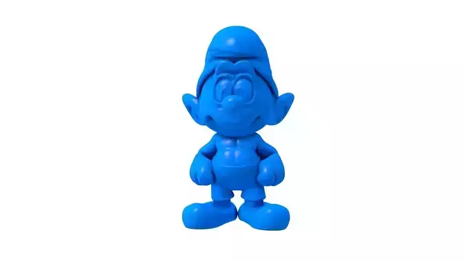 smurfs -  smurfs stl -  Papa Smurf -  Hefty Smurf 