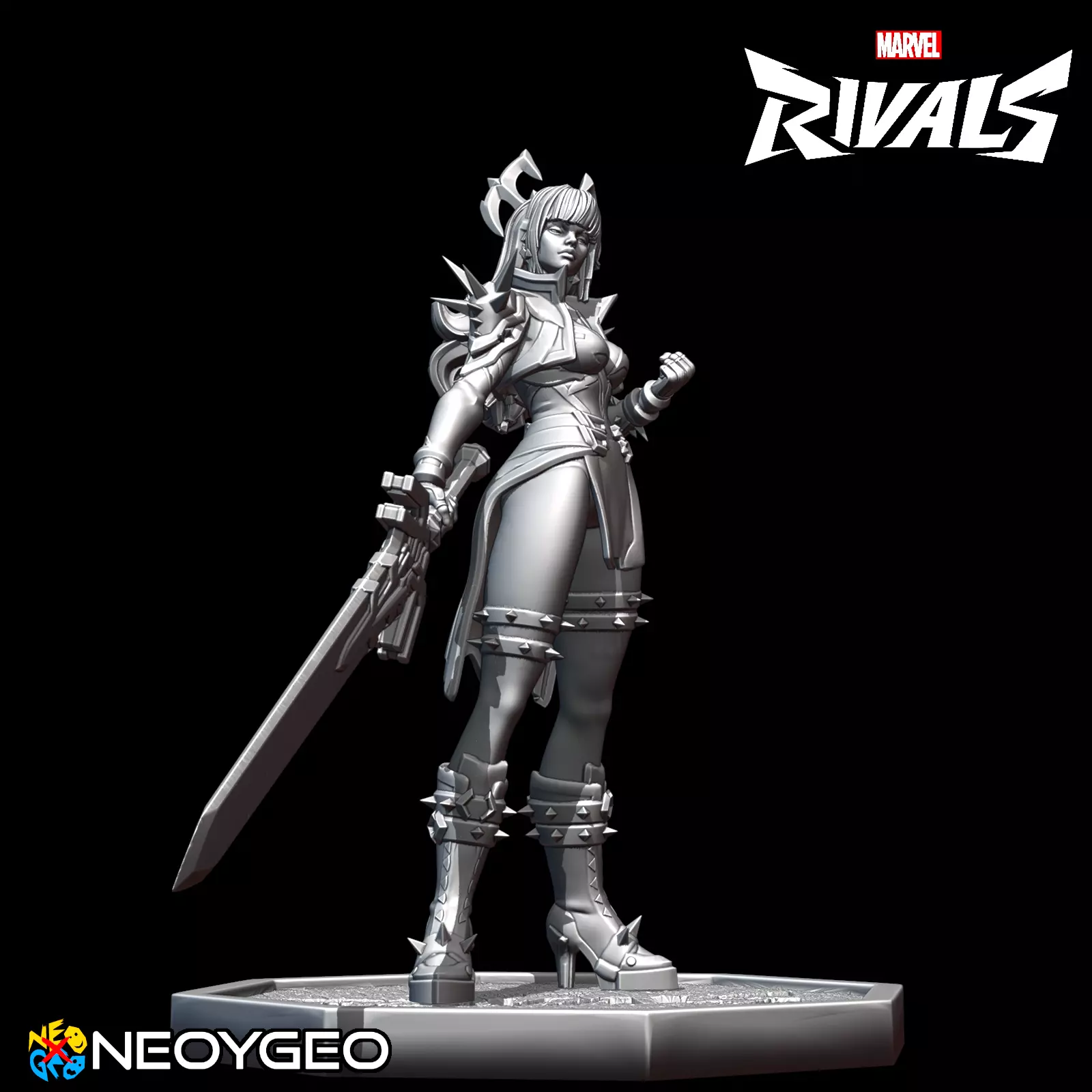 MAGIK PHOENIX DEMON - MARVEL RIVALS 3D print model_2