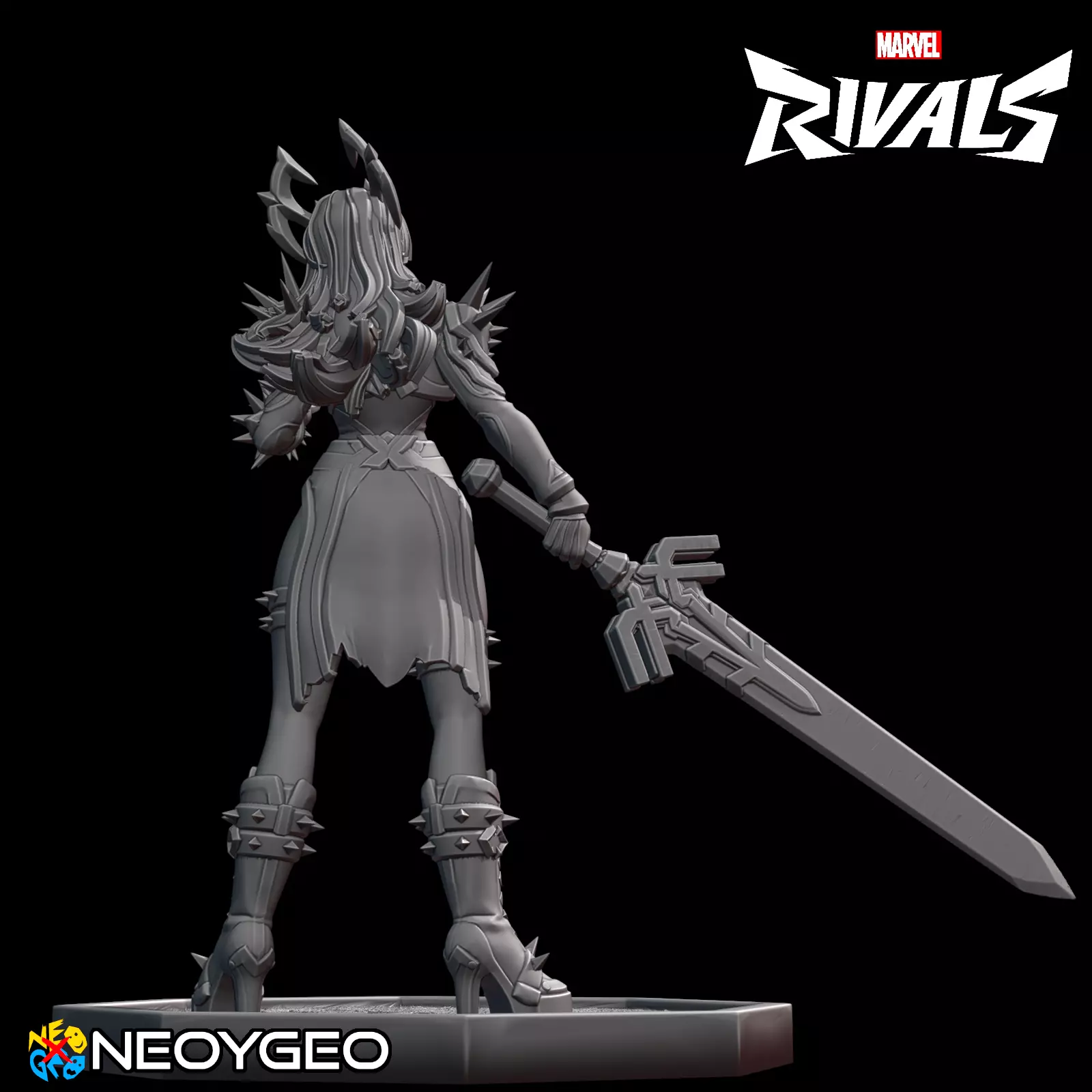 MAGIK PHOENIX DEMON - MARVEL RIVALS 3D print model_4