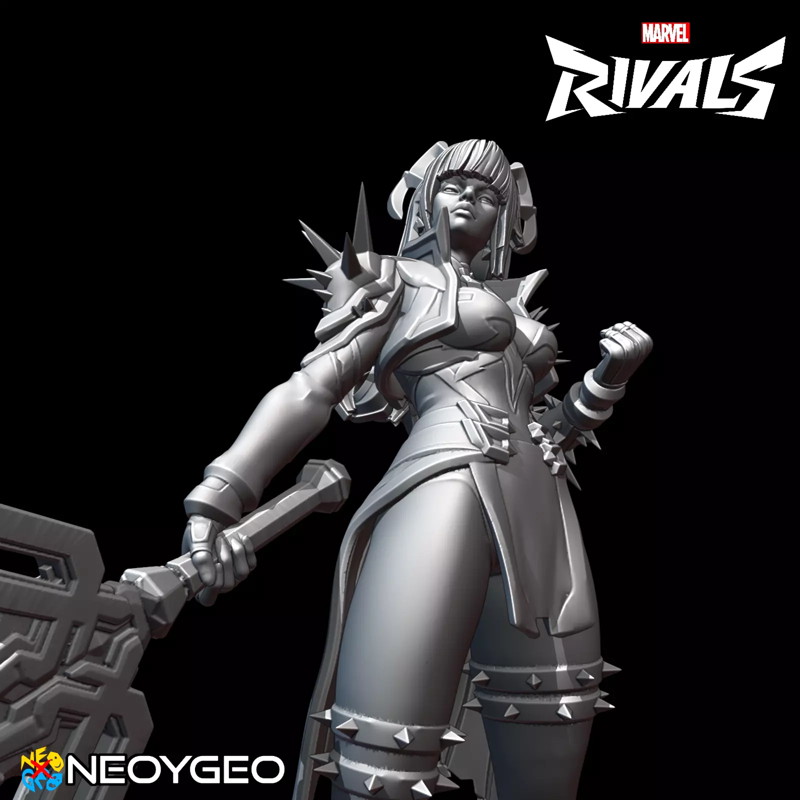 MAGIK PHOENIX DEMON - MARVEL RIVALS 3D print model_1