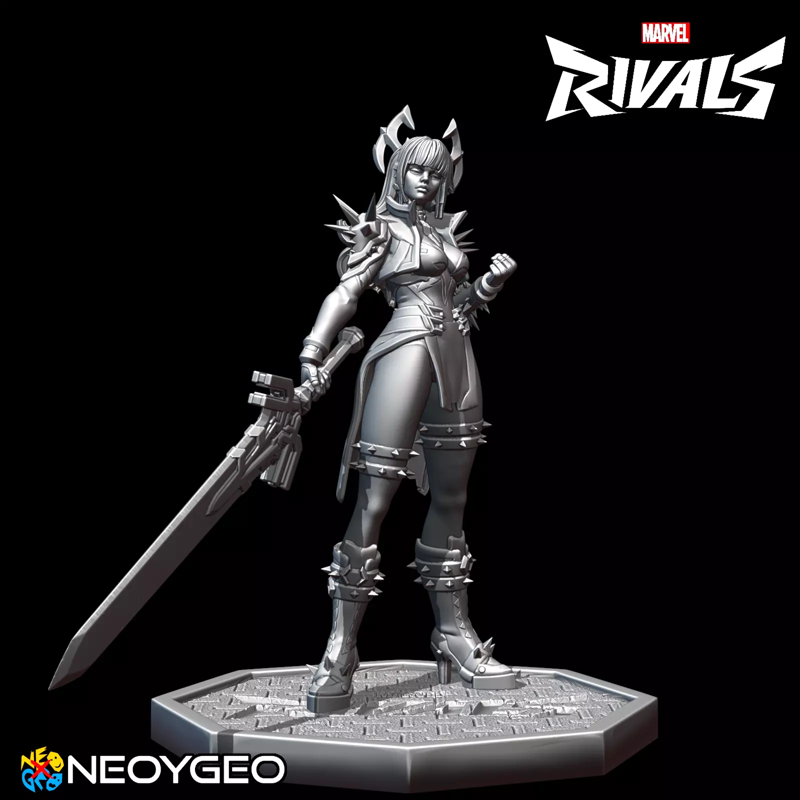 MAGIK PHOENIX DEMON - MARVEL RIVALS 3D print model_0