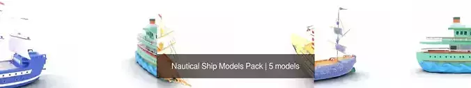 Nautical Ship Models Pack