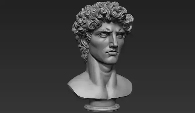 Antique Male Bust