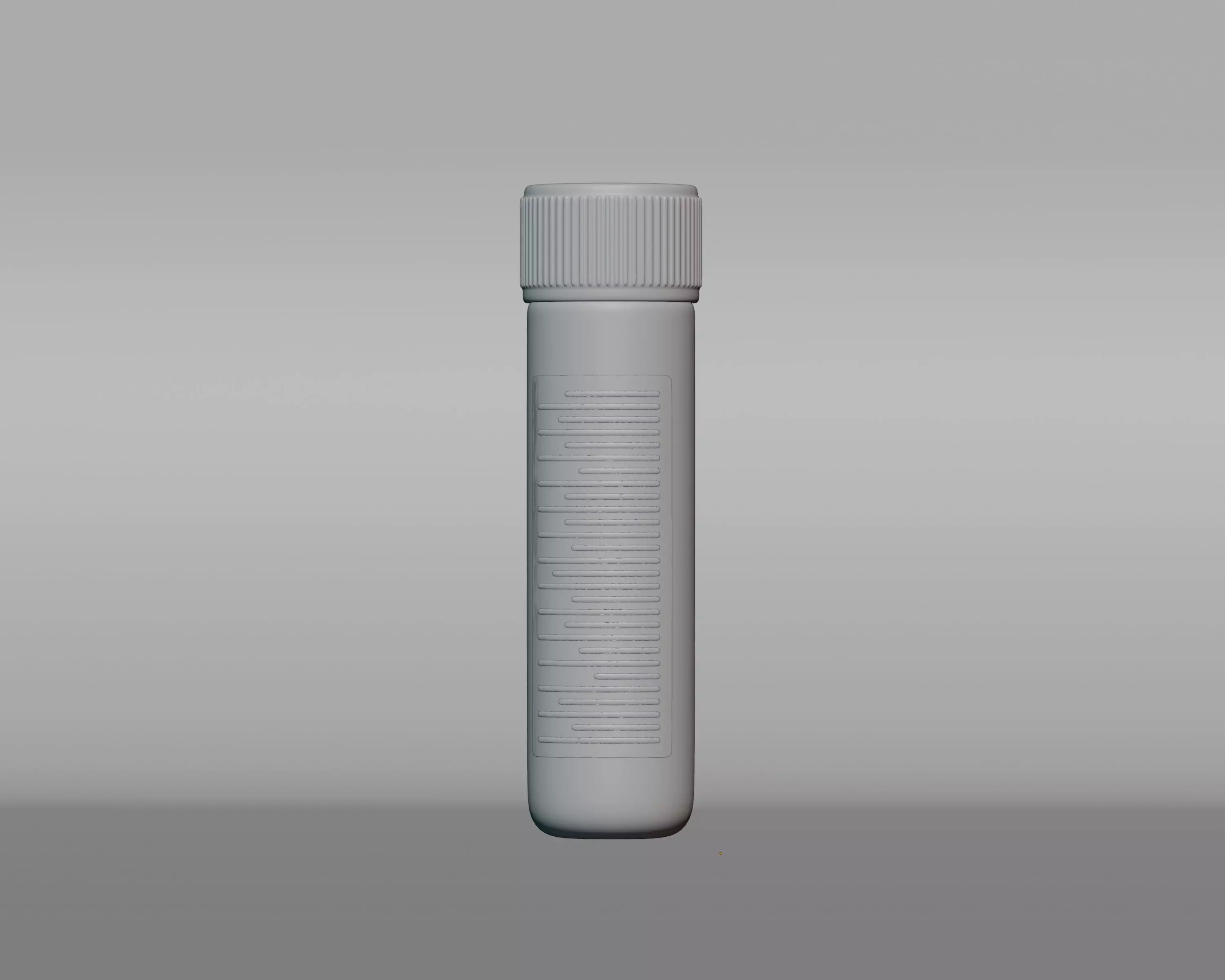 Blood Test Tube Low-poly 3D model_5