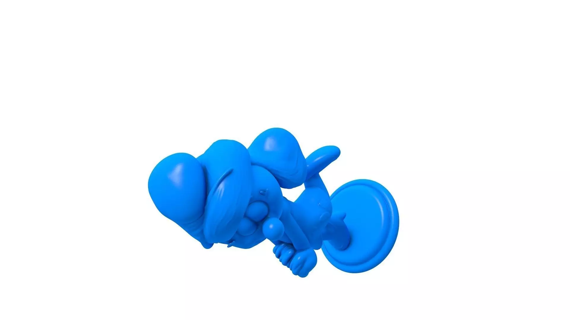 smurfs -  smurfs stl - Papa Smurf -  Hefty Smurf  3D print model_2