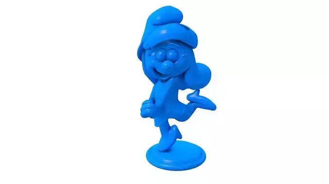 smurfs -  smurfs stl - Papa Smurf -  Hefty Smurf 