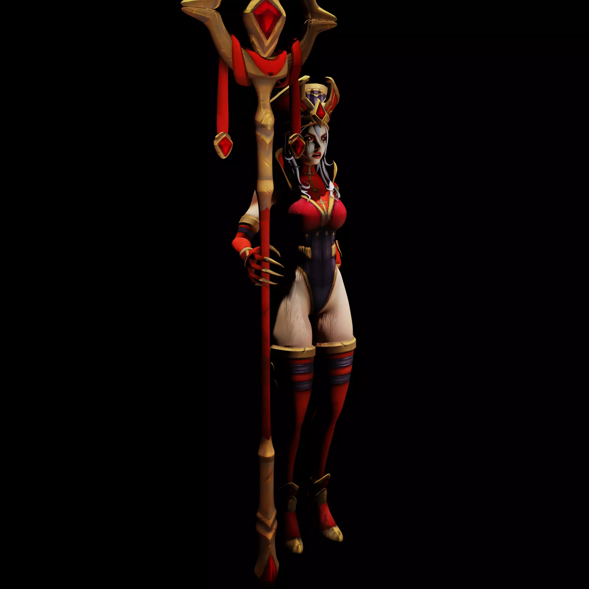 Sally Whitemane 3D print model_10