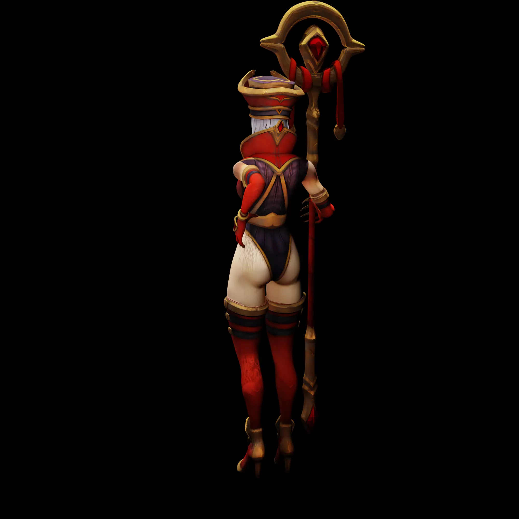 Sally Whitemane 3D print model_7