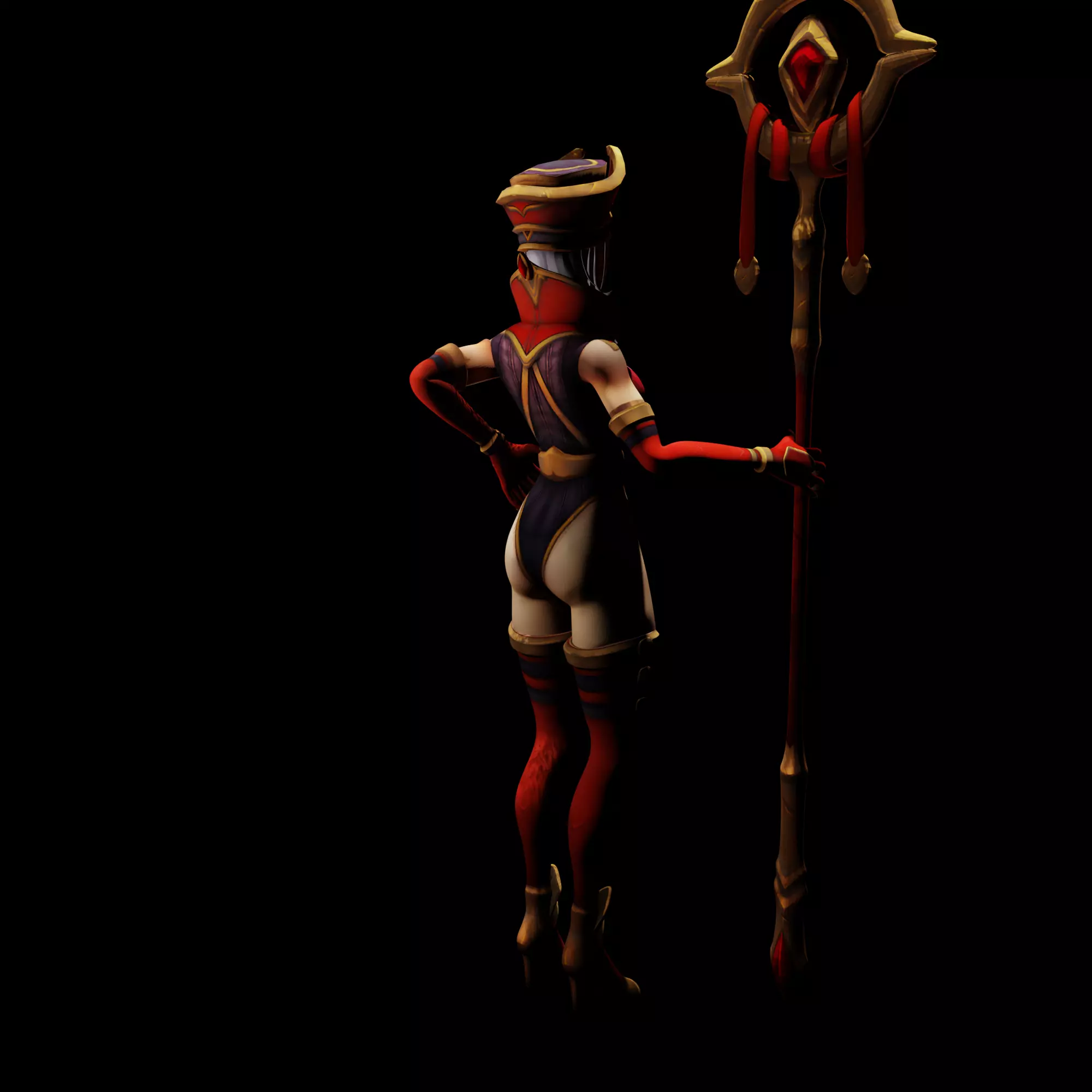 Sally Whitemane 3D print model_8