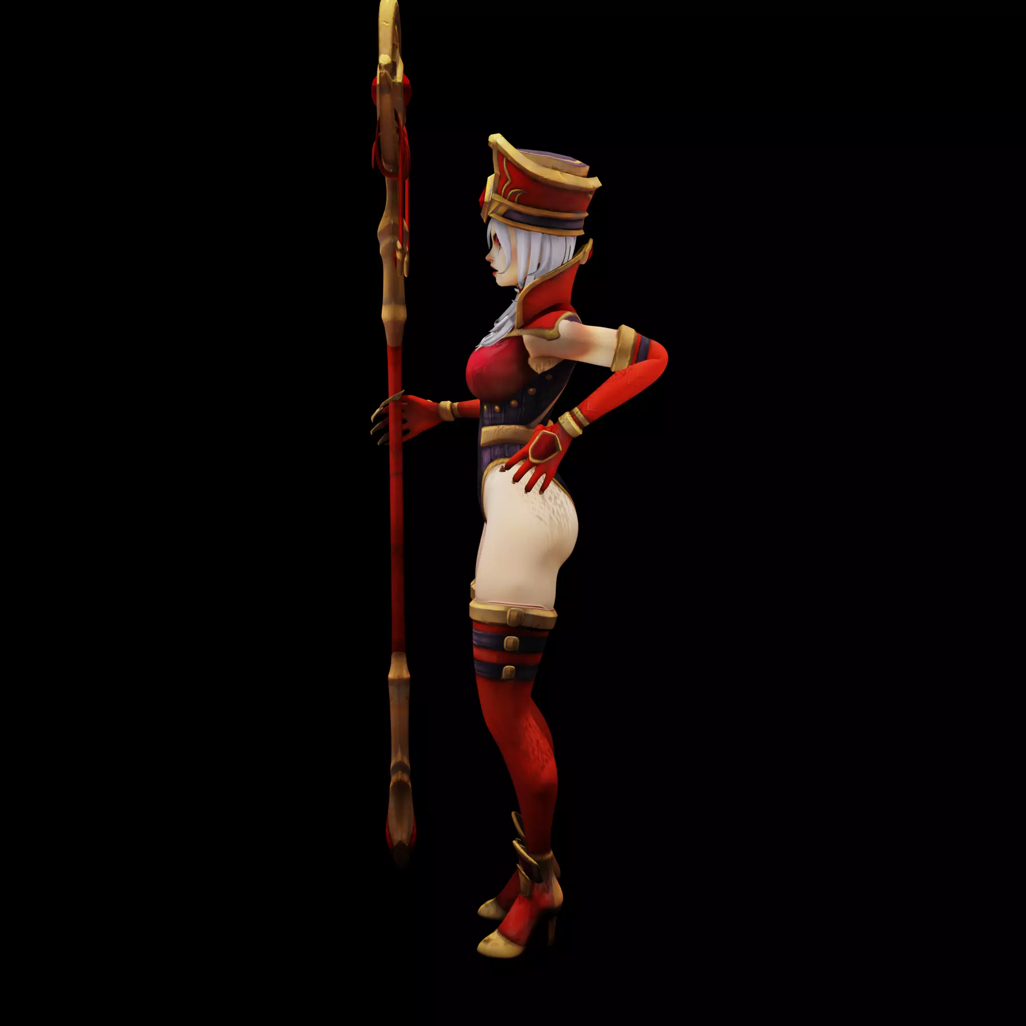 Sally Whitemane 3D print model_6