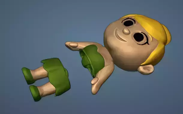 Fairy Girl 3D Printing Model