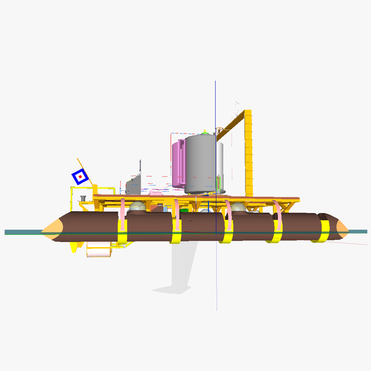 AT catamaran EM 3D model_3