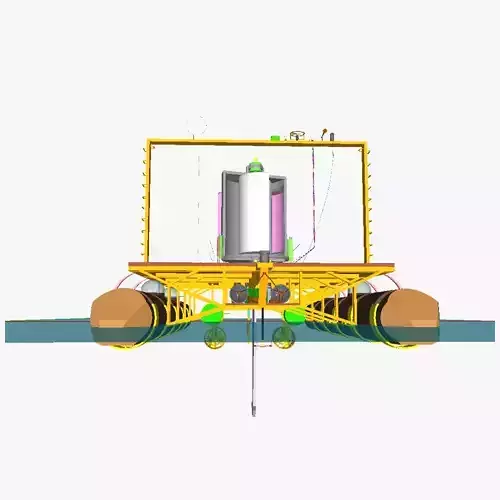 AT catamaran EM 3D model