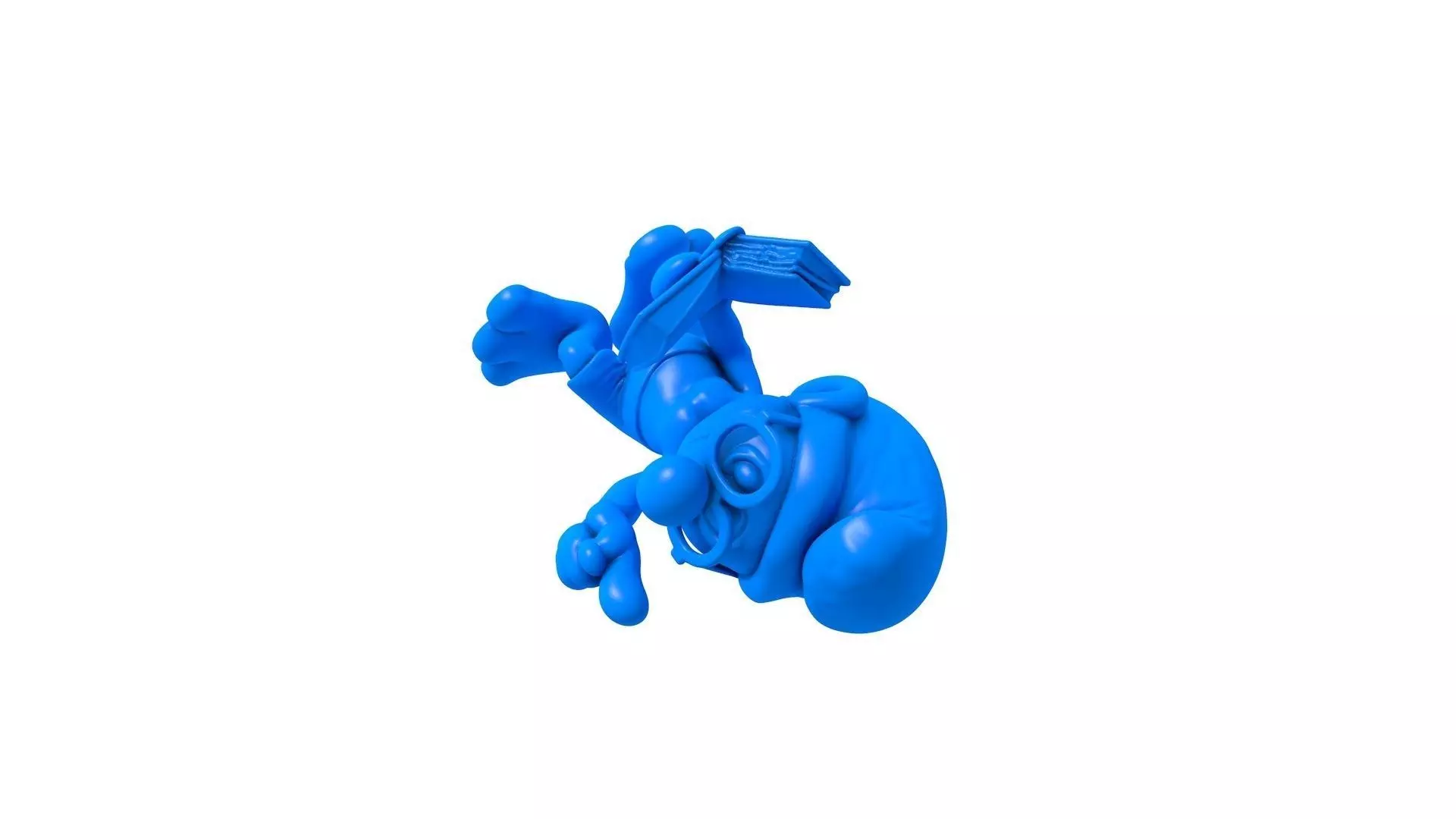 smurfs -  smurfs stl -  Papa Smurf -  Hefty Smurf  3D print model_1