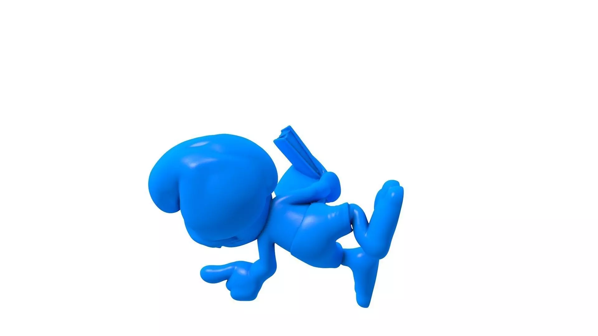 smurfs -  smurfs stl -  Papa Smurf -  Hefty Smurf  3D print model_2