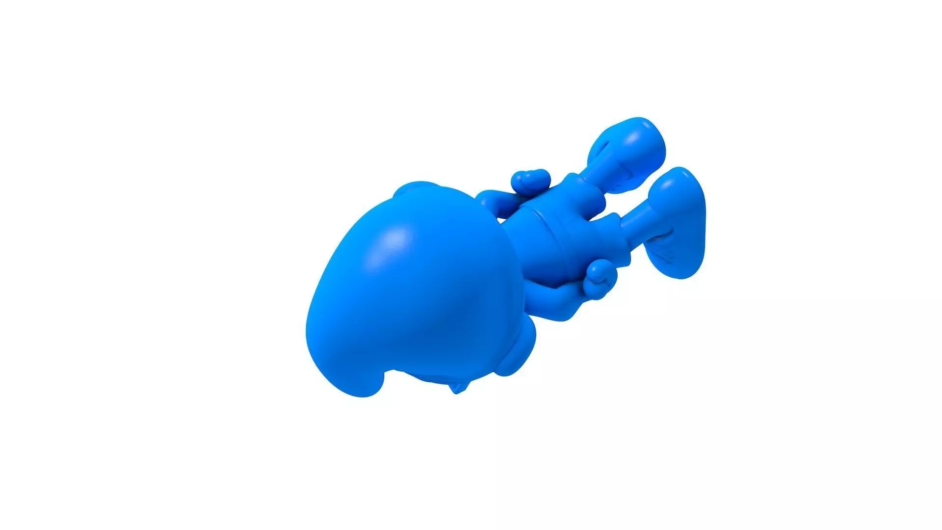 smurfs - smurfs stl - Papa Smurf - Hefty Smurf  3D print model_2