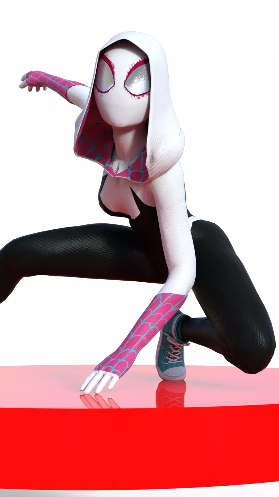 Spider-Gwen Into the SpiderVerse 3D print model