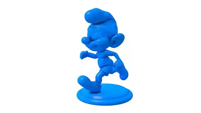 smurfs -  smurfs stl - Papa Smurf -  Hefty Smurf 
