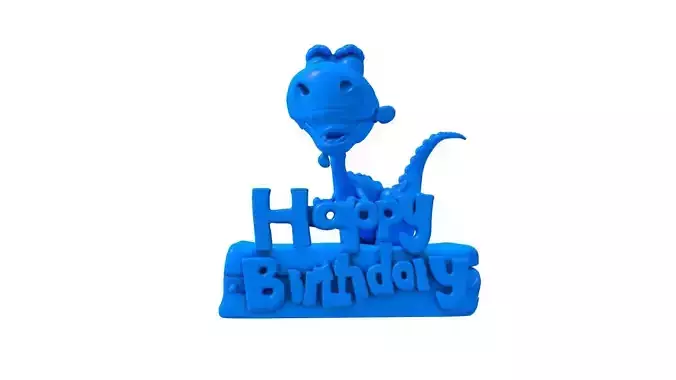 Happy birthday -  birthday -  birthday stl -  birthday gift 