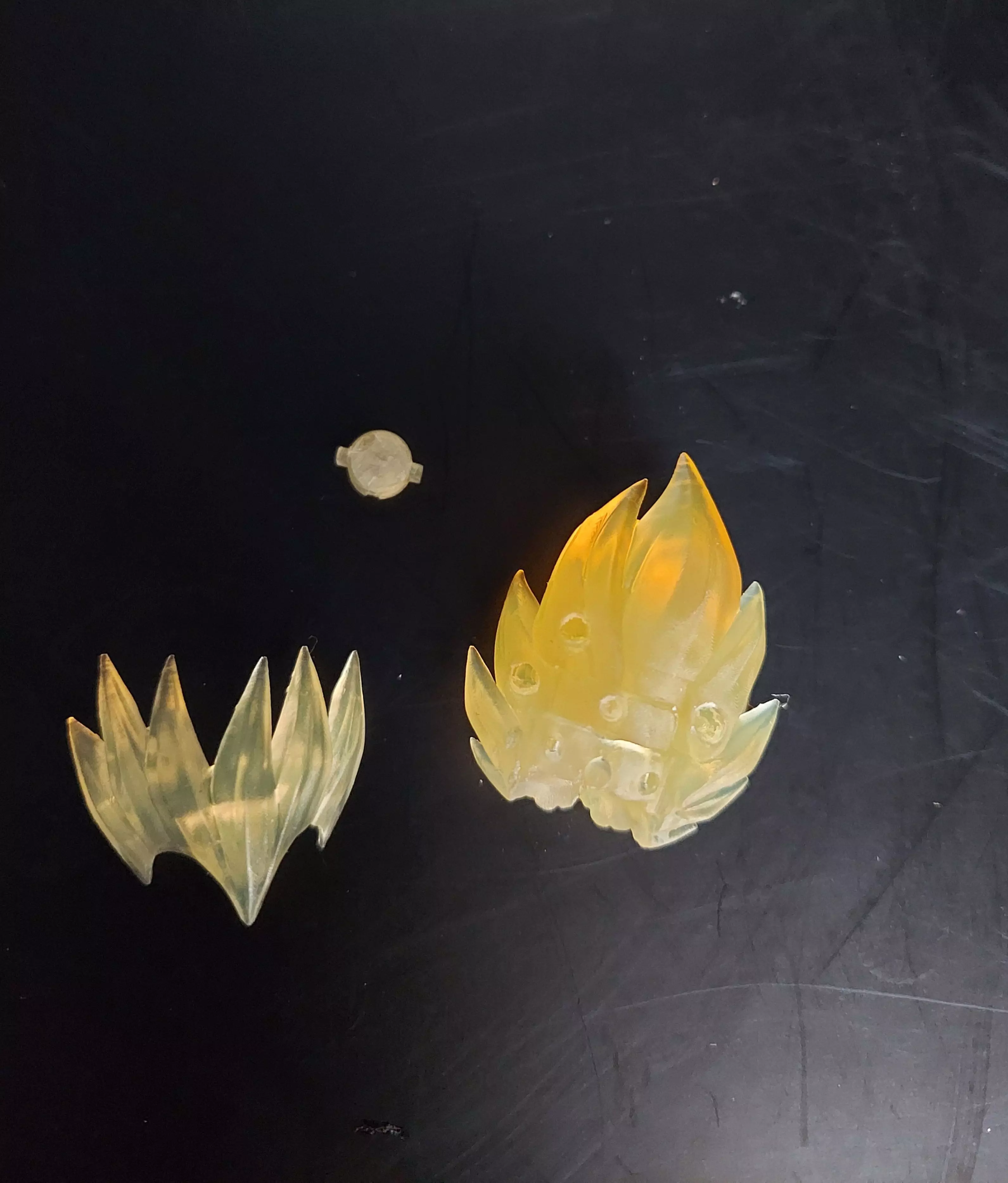 Custom Beast Deities Vegeta Head Sculp Scan 3D print model_1