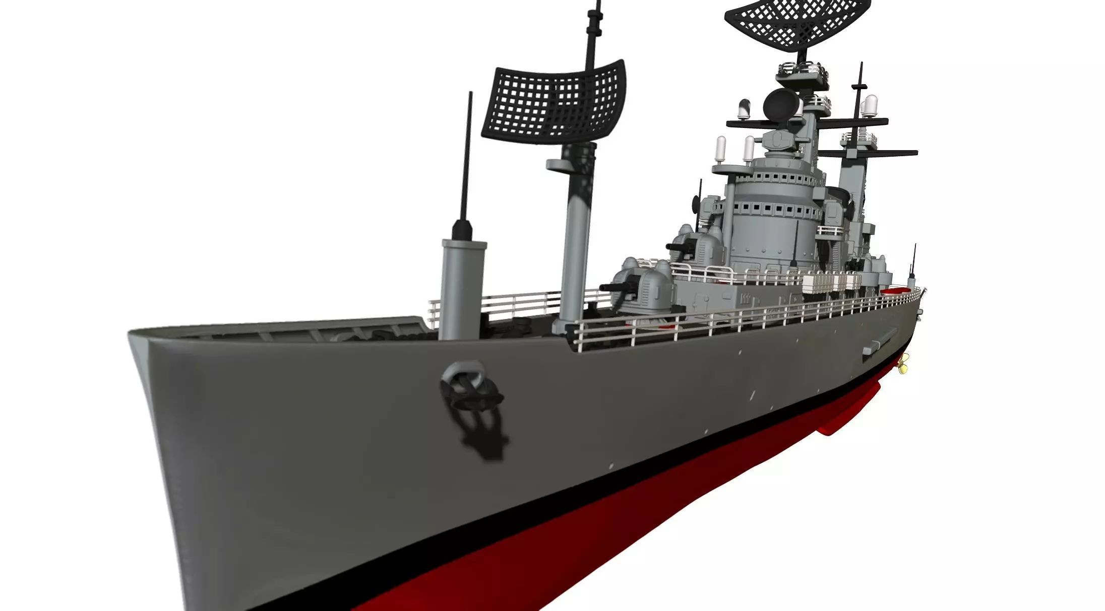 USS Northampton CLC 1 3D print model_0