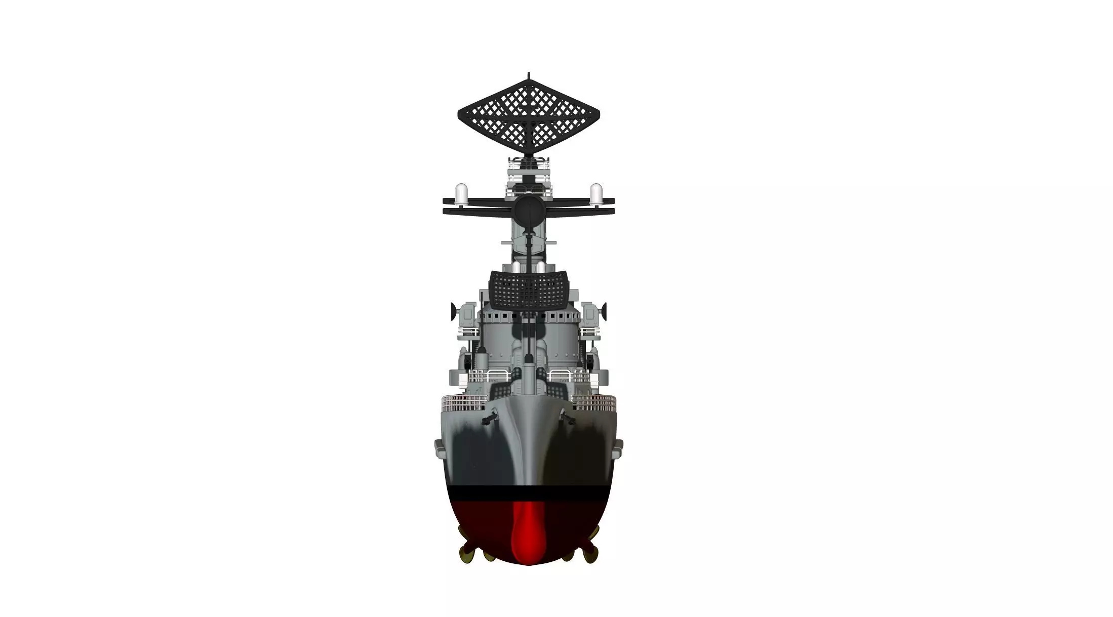 USS Northampton CLC 1 3D print model_14