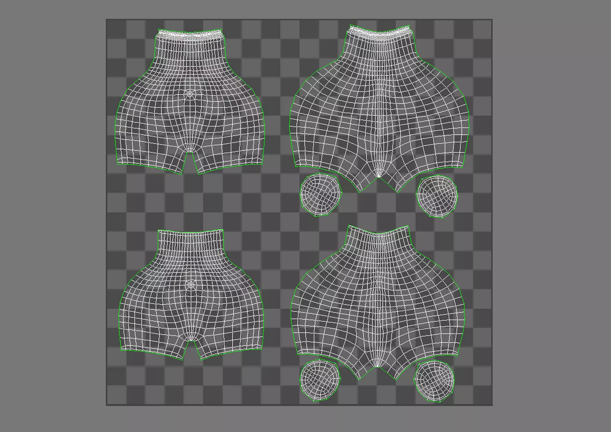 Female Body Desk Organizer 3D model 3D model_18