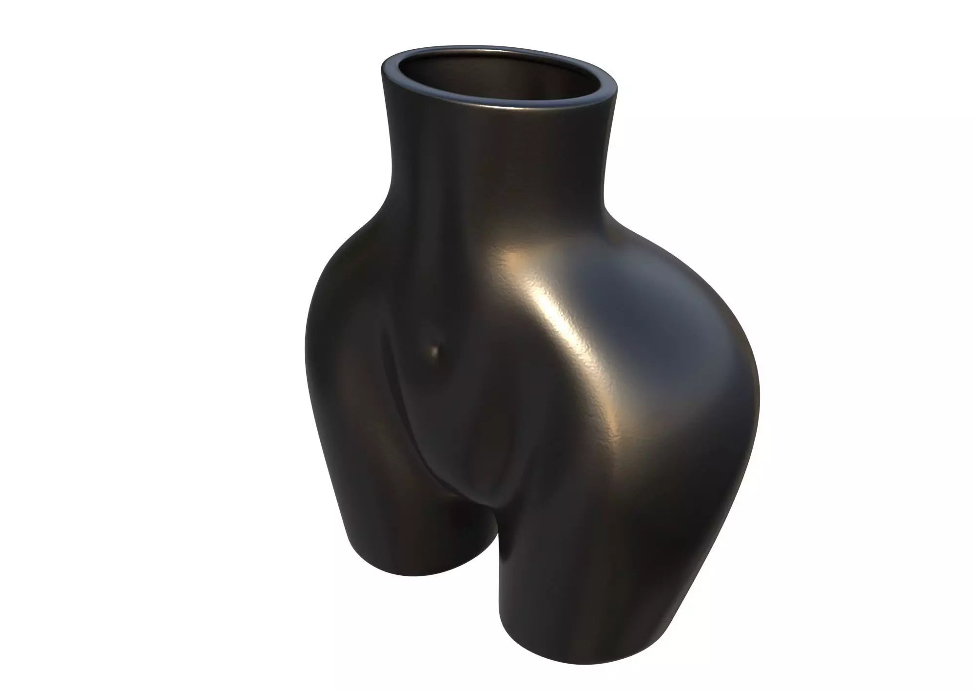 Female Body Desk Organizer 3D model 3D model_3