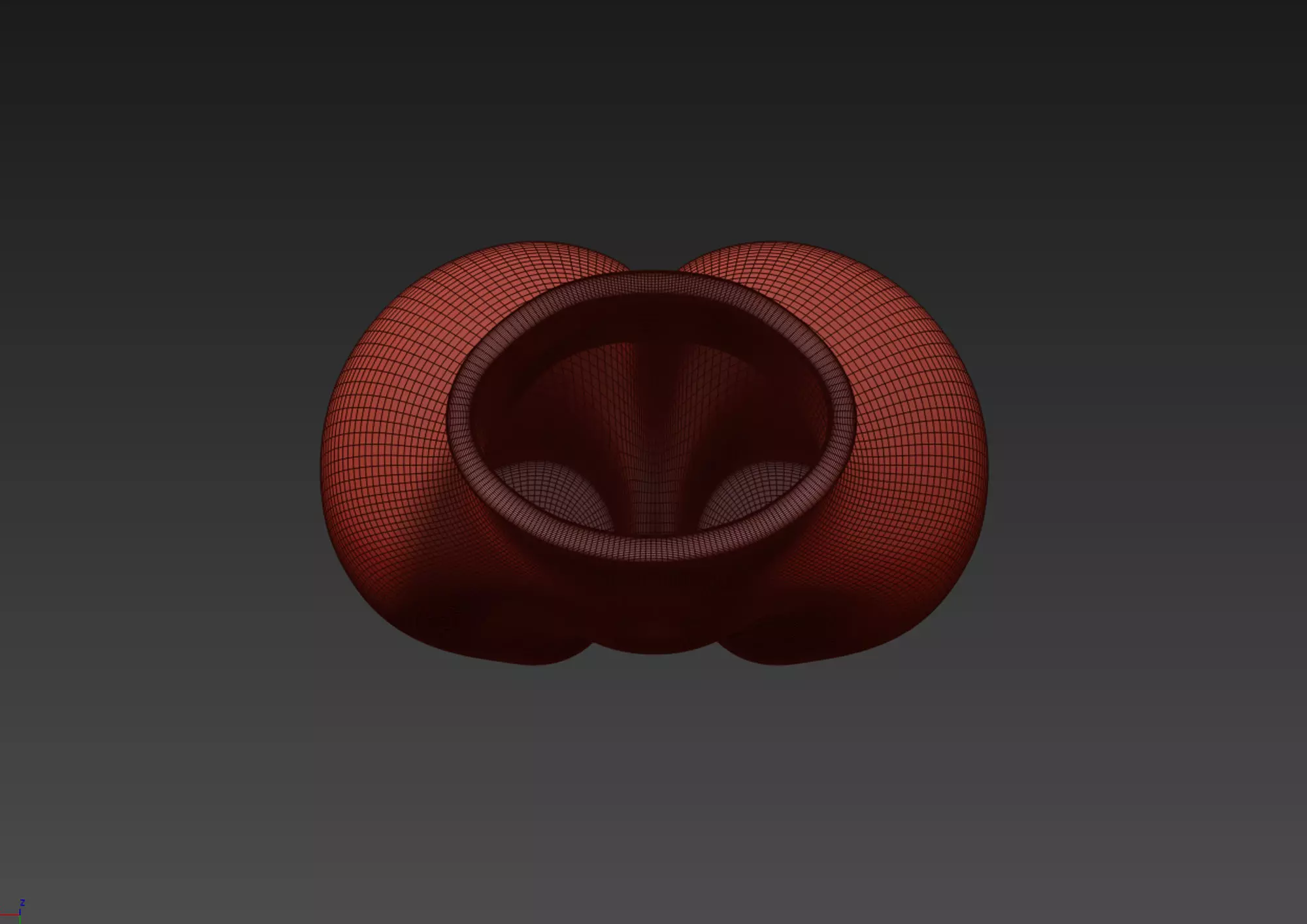 Female Body Desk Organizer 3D model 3D model_15